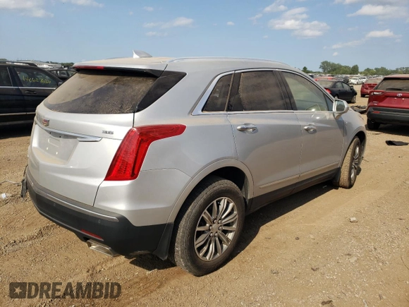 2018 Cadillac XT5 Luxury AWD with VIN 1GYKNDRS2JZ182863, listed as a Copart auction lot 64596154 with 60,951 mi miles and Salvage Title. Bid and sale history available at DreamBid. Image 3.