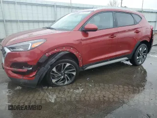 2021 Hyundai Tucson Ultimate z VIN KM8J3CAL4MU381982, wystawiony jako Copart lot #53497225 z przebiegiem 35 907 mil mil oraz Szkoda całkowita • Salvage title. Historia ofert i sprzedaży dostępna na DreamBid. Obrazek 1.