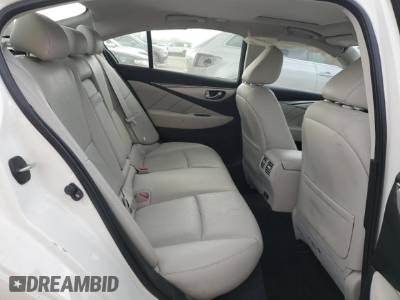 2023 Infiniti Q50 Luxe with VIN JN1EV7BP7PM512581, listed as a Copart auction lot 47835075 with 22,864 mi miles and Salvage Title. Bid and sale history available at DreamBid. Image 11.
