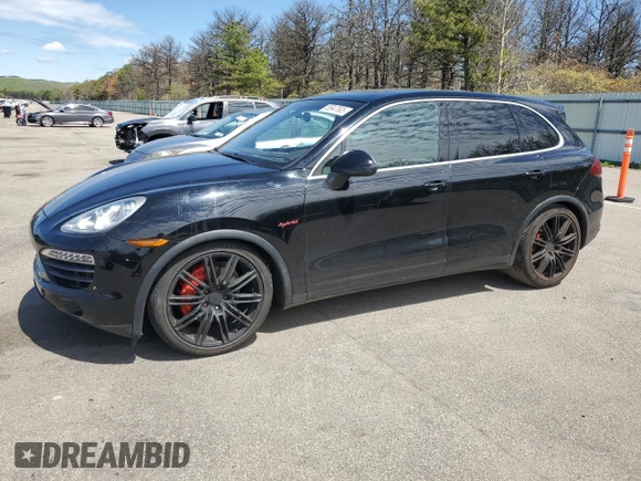 2011 Porsche Cayenne S Hybrid with VIN WP1AE2A29BLA92565, listed as a Copart auction lot 55947805 with 122,487 mi miles and Clean title. Bid and sale history available at DreamBid. Image 1.