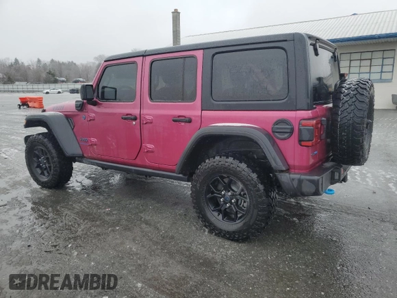 2024 Jeep Wrangler Sport S с VIN 1C4RJXN61RW322344, выставлен на аукционе Copart как лот 42948515 с пробегом 4 257 миль миль и Списание • Salvage title. История ставок и продаж доступна на DreamBid. Изображение 2.