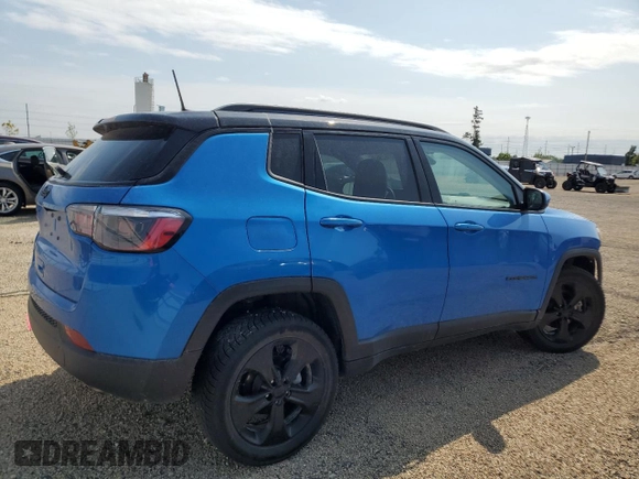 2021 Jeep Compass Altitude с VIN 3C4NJDBB0MT558948, выставлен на аукционе Copart как лот 57182965 с пробегом 73 644 миль миль и Списание • Salvage title. История ставок и продаж доступна на DreamBid. Изображение 3.