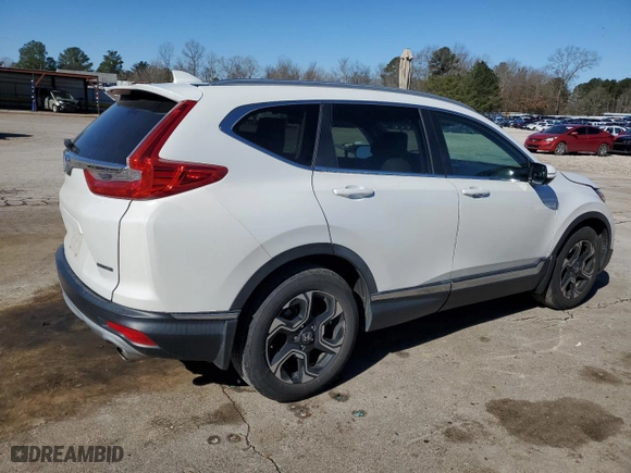 2019 Honda CR-V Touring with VIN 7FARW1H92KE013680, listed as a Copart auction lot 46836465 with 64,377 mi miles and Salvage Title. Bid and sale history available at carsss.com. Image 3.
