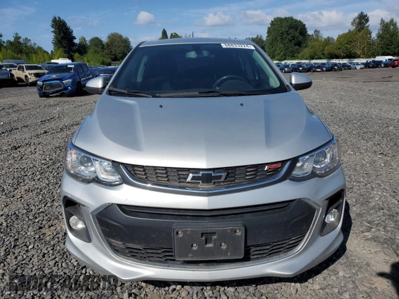 2019 Chevrolet Sonic LT with VIN 1G1JD6SB6K4149172, listed as a Copart auction lot 68833224 with 63,739 mi miles and Salvage title. Bid and sale history available at DreamBid. Image 5.