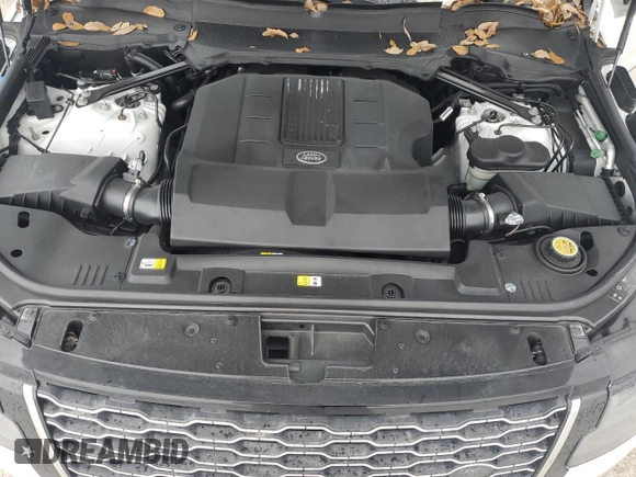 2018 Land Rover Range Rover with VIN SALGS2REXJA500285, listed as a Copart auction lot 46213465 with 44,603 mi miles and Salvage title. Bid and sale history available at DreamBid. Image 12.