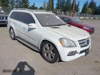 2011 Mercedes-Benz GL-Class GL 450 with VIN 4JGBF7BE6BA744591, listed as a IAAI auction lot 42047641 with 1 mi miles. Bid and sale history available at carsss.com. Image 1.