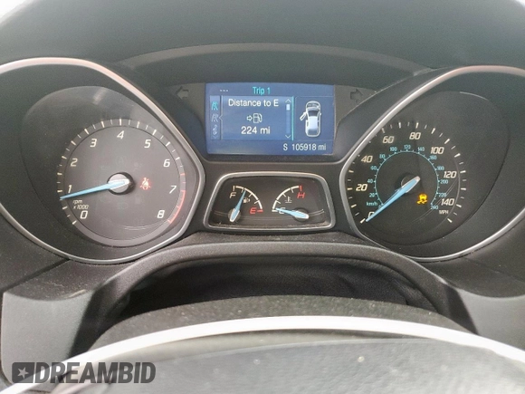 2014 Ford Focus SE z VIN 1FADP3K24EL187042, wystawiony jako Copart lot #57636395 z przebiegiem 105 918 mil mil oraz Szkoda całkowita • Salvage title. Historia ofert i sprzedaży dostępna na DreamBid. Obrazek 9.