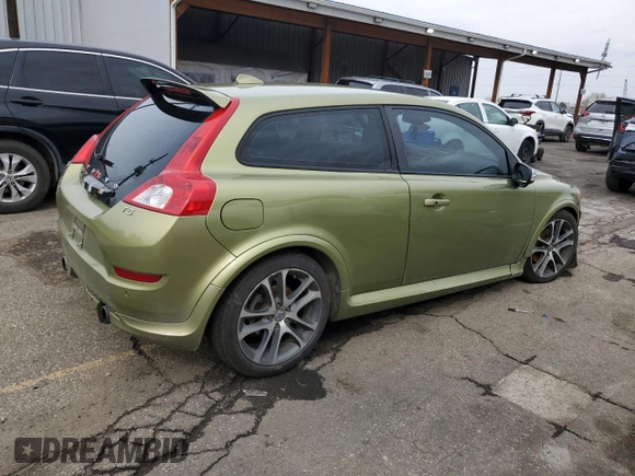 2011 Volvo C30 with VIN YV1672MK4B2222636, listed as a Copart auction lot 51153975 with 125,885 mi miles and Salvage Title. Bid and sale history available at carsss.com. Image 3.