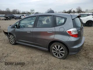 2012 Honda Fit Sport with VIN JHMGE8H59CC016357, listed as a Copart auction lot 47679185 with 19,999 mi miles and Salvage Title. Bid and sale history available at carsss.com. Image 2.