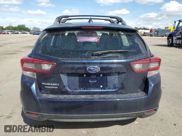 2020 Subaru Impreza Premium with VIN 4S3GTAD64L3704621, listed as a Copart auction lot 56699345 with 27,416 mi miles and Salvage title. Bid and sale history available at DreamBid. Image 6.