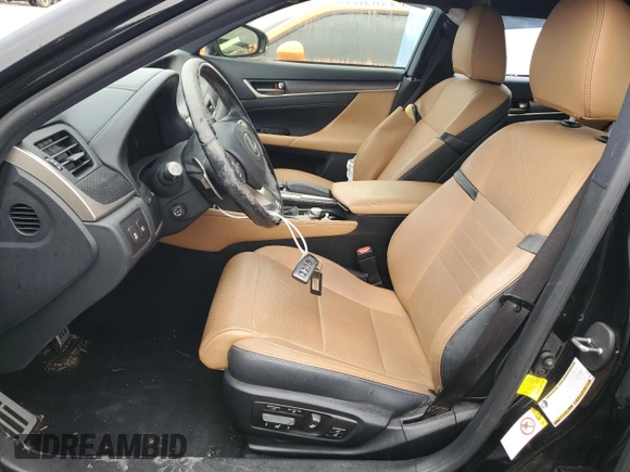 2016 Lexus GS 350 with VIN JTHBZ1BL2GA002797, listed as a Copart auction lot 87249894 with 51,307 mi miles and Salvage Title. Bid and sale history available at carsss.com. Image 7.