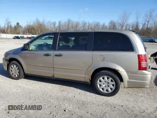 2008 Chrysler Town & Country LX with VIN 2A8HR44H98R651749, listed as a Copart auction lot 52900605 with 168,727 mi miles and Clean Title. Bid and sale history available at carsss.com. Image 2.