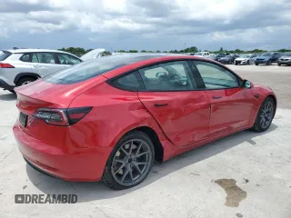 2023 Tesla Model 3 с VIN 5YJ3E1EAXPF449641, выставлен на аукционе Copart как лот 64617285 с пробегом 160 659 миль миль и Чистый • Clean title. История ставок и продаж доступна на DreamBid. Изображение 3.