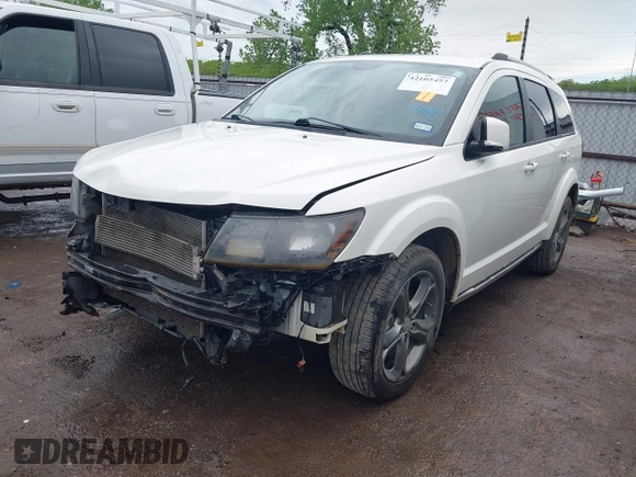 2017 Dodge Journey Crossroad Plus с VIN 3C4PDCGB1HT676533, выставлен на аукционе IAAI как лот 42105497 с пробегом 121 287 миль миль и . История ставок и продаж доступна на DreamBid. Изображение 2.