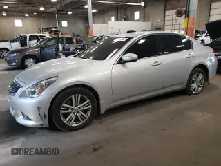 2011 Infiniti G25 x with VIN JN1DV6AR1BM650957, listed as a Copart auction lot 71537844 with 105,129 mi miles and Salvage Title. Bid and sale history available at carsss.com. Image 1.