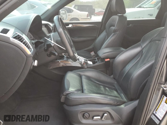 2015 Audi SQ5 Premium Plus with VIN WA1CGAFP3FA056305, listed as a Copart auction lot 50854484 with 0 mi miles. Bid and sale history available at carsss.com. Image 7.