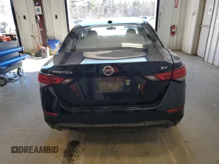 2022 Nissan Sentra SV with VIN 3N1AB8CV3NY206885, listed as a Copart auction lot 50695795 with 56,789 mi miles and Salvage Title. Bid and sale history available at DreamBid. Image 6.