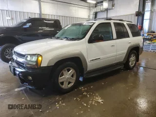 2002 Chevrolet TrailBlazer LTZ with VIN 1GNDT13S622419190, listed as a Copart auction lot 88763035 with 203,480 mi miles and Clean Title. Bid and sale history available at DreamBid. Image 1.