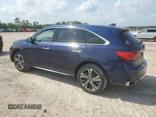2020 Acura MDX w/Technology Pkg with VIN 5J8YD4H57LL017073, listed as a Copart auction lot 54765835 with 27,425 mi miles and Clean Title. Bid and sale history available at carsss.com. Image 2.