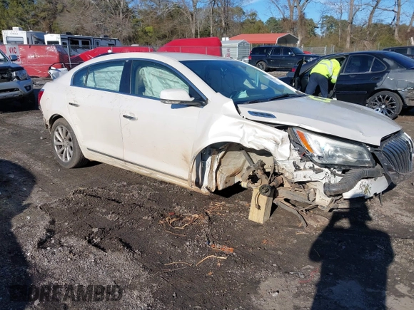 2014 Buick LaCrosse Leather with VIN 1G4GB5G32EF222500, listed as a IAAI auction lot 41460326 with 143,075 mi miles and . Bid and sale history available at DreamBid. Image 1.