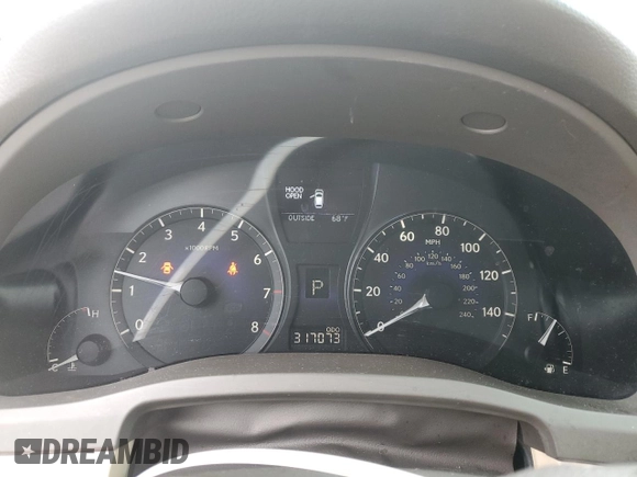 2011 Lexus RX 350 with VIN JTJBK1BA8B2015106, listed as a Copart auction lot 61424825 with 317,073 mi miles and Clean title. Bid and sale history available at DreamBid. Image 9.