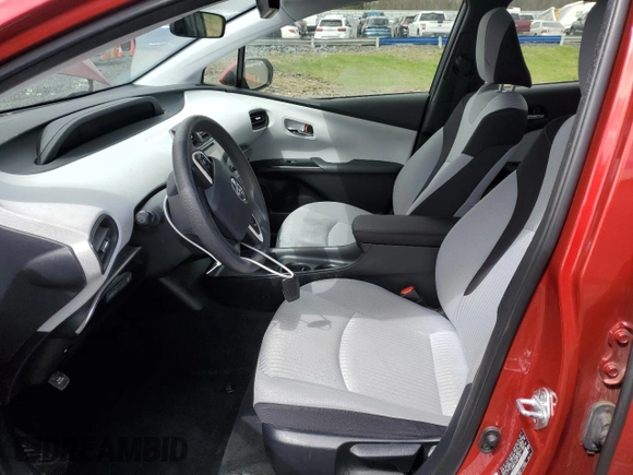 2016 Toyota Prius Two with VIN JTDKBRFU7G3517855, listed as a Copart auction lot 52179885 with 59,870 mi miles and Salvage Title. Bid and sale history available at carsss.com. Image 7.