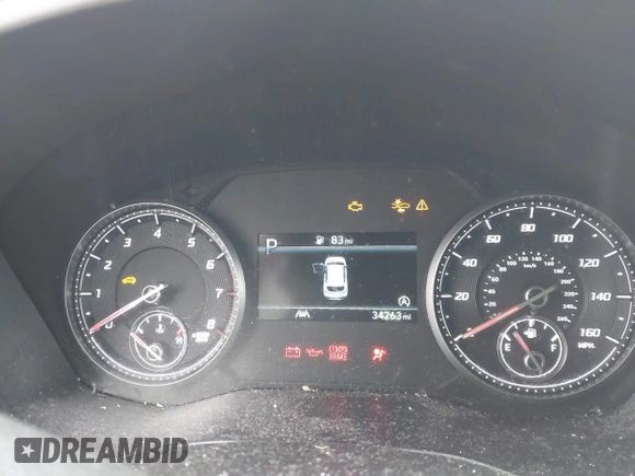 2023 Hyundai Santa Fe SE z VIN 5NMS1DAJ2PH555126, wystawiony jako IAAI lot #41992424 z przebiegiem 34 263 mil mil oraz . Historia ofert i sprzedaży dostępna na DreamBid. Obrazek 7.
