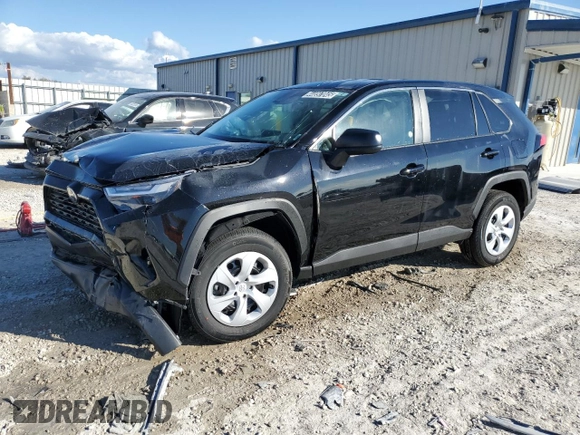 2025 Toyota RAV4 LE with VIN 2T3H1RFV5SW366168, listed as a Copart auction lot 44897045 with 228 mi miles and Non Repairable. Bid and sale history available at carsss.com. Image 1.