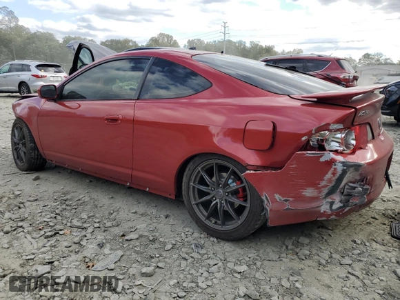 2003 Acura RSX Type S with VIN JH4DC53083C016031, listed as a Copart auction lot 75974144 with 0 mi miles and Salvage Title. Bid and sale history available at carsss.com. Image 2.