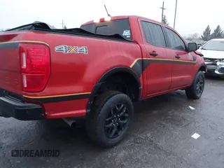 2022 Ford Ranger XL with VIN 1FTER4FH9NLD44108, listed as a IAAI auction lot 41117761 with 44,729 mi miles. Bid and sale history available at carsss.com. Image 4.