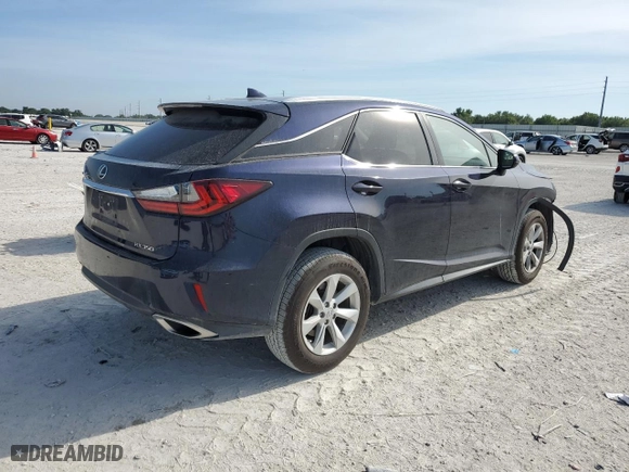 2016 Lexus RX 350 F Sport with VIN 2T2BZMCA3GC023410, listed as a Copart auction lot 49368505 with 80,515 mi miles and Salvage Title. Bid and sale history available at carsss.com. Image 3.