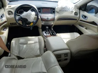 2015 Infiniti QX60 with VIN 5N1AL0MMXFC538815, listed as a Copart auction lot 62143805 with 84,910 mi miles and Salvage title. Bid and sale history available at DreamBid. Image 8.