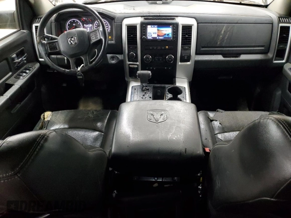 2012 Ram 1500 Sport with VIN 1C6RD7MT0CS128506, listed as a Copart auction lot 53138215 with 217,178 mi miles and Salvage title. Bid and sale history available at DreamBid. Image 8.