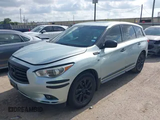 2014 Infiniti QX60 with VIN 5N1AL0MN0EC528561, listed as a IAAI auction lot 42411619 with 178,088 mi miles and . Bid and sale history available at DreamBid. Image 2.