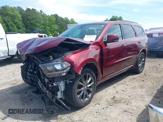 2018 Dodge Durango GT with VIN 1C4RDHDG8JC242066, listed as a IAAI auction lot 42199179 with 111,754 mi miles and . Bid and sale history available at DreamBid. Image 2.