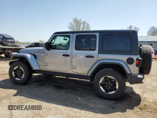2019 Jeep Wrangler Unlimited Sahara with VIN 1C4HJXEN4KW507772, listed as a Copart auction lot 52104825 with 74,527 mi miles and Clean title. Bid and sale history available at DreamBid. Image 2.