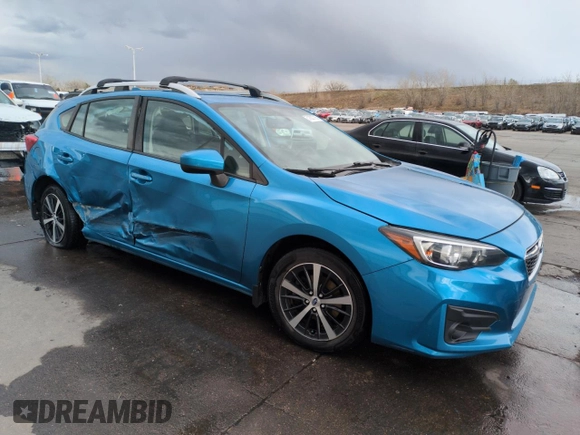 2019 Subaru Impreza Premium with VIN 4S3GTAC62K3703130, listed as a Copart auction lot 51607785 with 67,550 mi miles and Salvage Title. Bid and sale history available at DreamBid. Image 4.