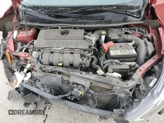 2019 Nissan Sentra SV with VIN 3N1AB7AP9KY225371, listed as a Copart auction lot 48354345 with 92,611 mi miles and Salvage Title. Bid and sale history available at DreamBid. Image 11.