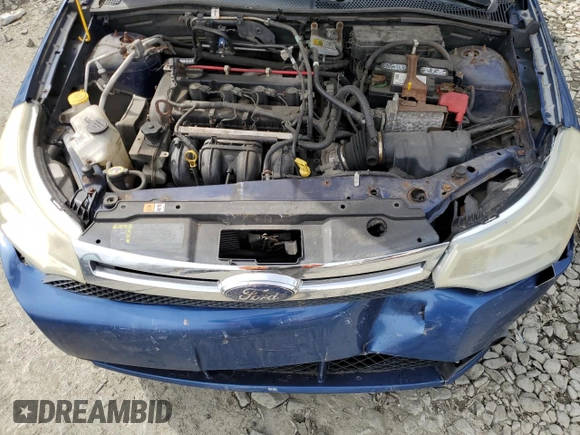 2008 Ford Focus S with VIN 1FAHP34N48W223081, listed as a Copart auction lot 51976795 with 154,939 mi miles and Salvage Title. Bid and sale history available at carsss.com. Image 12.