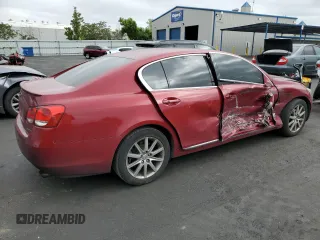 2006 Lexus GS 300 z VIN JTHBH96S965025584, wystawiony jako Copart lot #54172535 z przebiegiem 134 196 mil mil oraz Szkoda całkowita • Salvage title. Historia ofert i sprzedaży dostępna na DreamBid. Obrazek 3.