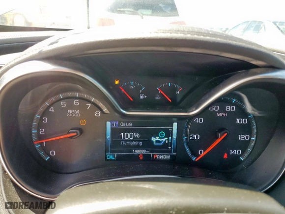 2017 Chevrolet Impala LT with VIN 2G1105S37H9119344, listed as a Copart auction lot 54312275 with 142,688 mi miles and Clean Title. Bid and sale history available at carsss.com. Image 9.