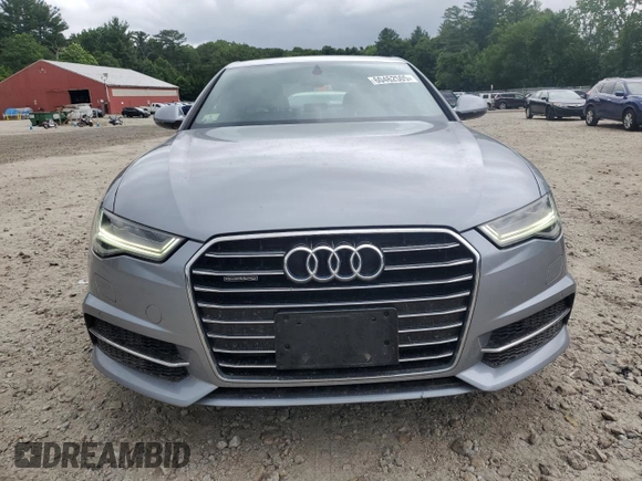 2016 Audi A6 Premium Plus with VIN WAUGFAFC7GN153926, listed as a Copart auction lot 60462505 with 117,697 mi miles and Salvage title. Bid and sale history available at DreamBid. Image 5.