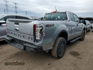 2020 Ford Ranger XL with VIN 1FTER1FH6LLA84777, listed as a Copart auction lot 43001965 with 72,561 mi miles and Salvage Title. Bid and sale history available at DreamBid. Image 3.