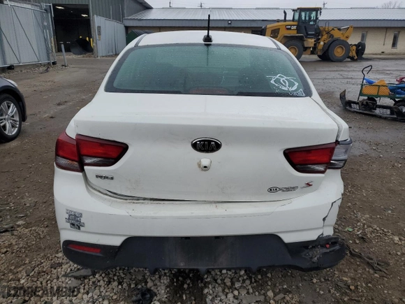 2020 Kia Rio LX with VIN 3KPA24AD8LE255997, listed as a Copart auction lot 82042114 with 54,497 mi miles and Salvage Title. Bid and sale history available at carsss.com. Image 6.