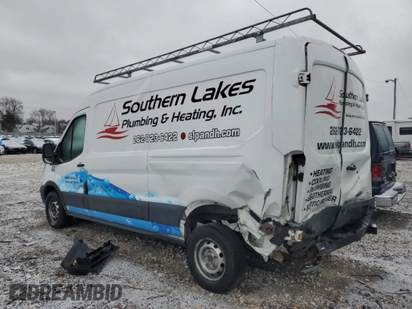 2015 Ford Transit with VIN 1FTNR2CG4FKB21496, listed as a Copart auction lot 43830175 with 157,684 mi miles and Clean Title. Bid and sale history available at DreamBid. Image 2.
