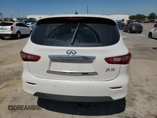 2013 Infiniti JX35 with VIN 5N1AL0MM9DC325674, listed as a Copart auction lot 70765154 with 58,436 mi miles and Salvage Title. Bid and sale history available at carsss.com. Image 6.