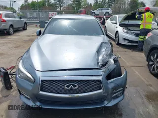 2014 Infiniti Q50 Sport with VIN JN1BV7AR4EM693478, listed as a IAAI auction lot 41882549 with 190,011 mi miles and . Bid and sale history available at carsss.com. Image 12.