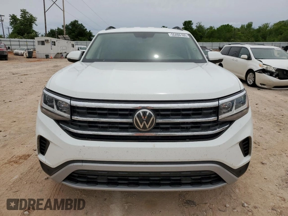 2023 Volkswagen Atlas SE with VIN 1V2WR2CA5PC556506, listed as a Copart auction lot 55486165 with 55,134 mi miles and Salvage title. Bid and sale history available at DreamBid. Image 5.