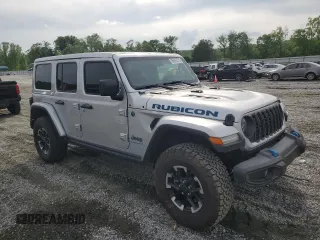 2024 Jeep Wrangler Rubicon with VIN 1C4RJXR6XRW292478, listed as a Copart auction lot 55655575 with 11,122 mi miles and Salvage Title. Bid and sale history available at carsss.com. Image 5.