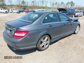 2011 Mercedes-Benz C-Class C 300 Sport with VIN WDDGF8BB2BR171296, listed as a IAAI auction lot 42108655 with 135,537 mi miles. Bid and sale history available at carsss.com. Image 4.